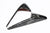 ApexModz Real Carbon Fiber Products Real Molded Gloss Forged Carbon Fiber Side Marker Turn Signal Half Overlay Covers for Tesla Model Y 2020-2024
