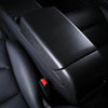 Center Armrest Carbon Fiber Cover for Tesla Model Y (Matte) 2020-2022 ApexModz Real Carbon Fiber Products Real Molded Matte Carbon Fiber Armrest Overlay Cover For Tesla Model Y 2020-2024