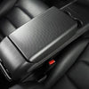 Center Armrest Carbon Fiber Cover for Tesla Model Y (Matte) 2020-2022 ApexModz Real Carbon Fiber Products Real Molded Matte Carbon Fiber Armrest Overlay Cover For Tesla Model Y 2020-2024