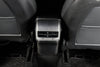 ApexModz Real Carbon Fiber Products Real Molded Matte Carbon Fiber Backseat AC Vent Overlay Cover USB-C V2 for Tesla Model Y 2020-2024