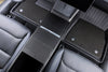 Tesla Model 3 2023-2024 Real Molded Matte Carbon Fiber Center Console Overlay Kit ApexModz Real Carbon Fiber Products Real Molded Matte Carbon Fiber Center Console Overlay Kit 4Pcs for Tesla Model 3 2023-2024