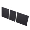 Tesla Model 3 2023-2024 Real Molded Matte Carbon Fiber Center Console Overlay Kit ApexModz Real Carbon Fiber Products Real Molded Matte Carbon Fiber Center Console Overlay Kit 4Pcs for Tesla Model 3 2023-2024