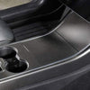 ApexModz Real Carbon Fiber Products Real Molded Matte Carbon Fiber Center Console Overlay Kit for Tesla Model Y 2020