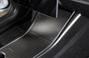 ApexModz Real Carbon Fiber Products Real Molded Matte Carbon Fiber Center Console Overlay Kit for Tesla Model Y 2020