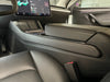 ApexModz Real Carbon Fiber Products Real Molded Matte Carbon Fiber Center Console Side Full Coverage Overlay For Tesla Model Y 2021-2024