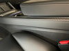 ApexModz Real Carbon Fiber Products Real Molded Matte Carbon Fiber Center Console Side Full Coverage Overlay For Tesla Model Y 2021-2024