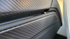 ApexModz Real Carbon Fiber Products Real Molded Matte Carbon Fiber Center Console Side Trims for Tesla Model Y 2021-2024