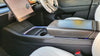 ApexModz Real Carbon Fiber Products Real Molded Matte Carbon Fiber Center Console Side Trims for Tesla Model Y 2021-2024