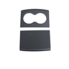 ApexModz Real Carbon Fiber Products Real Molded Matte Carbon Fiber Cup Holder Overlay For Tesla Model X 2015-2021