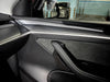 ApexModz Real Carbon Fiber Products Real Molded Matte Carbon Fiber Dashboard & Door Panel Replacement Kit for Tesla Model Y LHD 2021-2024