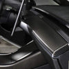 ApexModz Real Carbon Fiber Products Real Molded Matte Carbon Fiber Dashboard Overlay Cover for Tesla Model Y Gen 1 2020