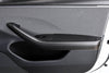 Tesla Model 3 2023-2024 Highland Real Molded Matte Carbon Fiber Door Armrest Panel Overlay Covers 4Pcs ApexModz Real Carbon Fiber Products Real Molded Matte Carbon Fiber Door Armrest Panel Overlay Covers 4Pcs for Tesla Model 3 2023-2024 Highland