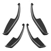 Tesla Model 3 2023-2024 Highland Real Molded Matte Carbon Fiber Door Armrest Panel Overlay Covers 4Pcs ApexModz Real Carbon Fiber Products Real Molded Matte Carbon Fiber Door Armrest Panel Overlay Covers 4Pcs for Tesla Model 3 2023-2024 Highland