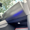 ApexModz Real Carbon Fiber Products Real Molded Matte Carbon Fiber GloveBox Overlay Cover Sleeve For Tesla Model Y 2020-2024