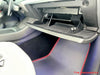 ApexModz Real Carbon Fiber Products Real Molded Matte Carbon Fiber GloveBox Overlay Cover Sleeve For Tesla Model Y 2020-2024