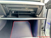ApexModz Real Carbon Fiber Products Real Molded Matte Carbon Fiber GloveBox Overlay Cover Sleeve For Tesla Model Y 2020-2024