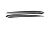 ApexModz Real Carbon Fiber Products Real Molded Matte Carbon Fiber Interior Door Panel Overlay Covers for Tesla Model Y 2021-2024