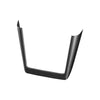 Tesla Model 3 2023-2024 Highland Real Molded Matte Carbon Fiber Mobile Charger Surround Trim ApexModz Real Carbon Fiber Products Real Molded Matte Carbon Fiber Mobile Charger Surround Trim for Tesla Model 3 2023-2024 Highland
