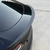 ApexModz Real Carbon Fiber Products Real Molded Matte Carbon Fiber Performance Wing Spoiler Tesla Model Y 2020-2024