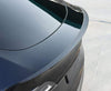 ApexModz Real Carbon Fiber Products Real Molded Matte Carbon Fiber Performance Wing Spoiler Tesla Model Y 2020-2024