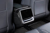 Tesla Model 3 2024 Highland Real Molded Matte Carbon Fiber Rear AC Screen Display Overlay Cover ApexModz Real Carbon Fiber Products Real Molded Matte Carbon Fiber Rear AC Screen Display Overlay Cover For Tesla Model 3 2023-2024 Highland