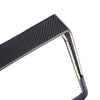 Tesla Model 3 2024 Highland Real Molded Matte Carbon Fiber Rear AC Screen Display Overlay Cover ApexModz Real Carbon Fiber Products Real Molded Matte Carbon Fiber Rear AC Screen Display Overlay Cover For Tesla Model 3 2023-2024 Highland