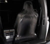 ApexModz Real Carbon Fiber Products Real Molded Matte Carbon Fiber Seat Back Replacements for Tesla Model X 2015-2020