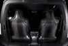 ApexModz Real Carbon Fiber Products Real Molded Matte Carbon Fiber Seat Back Replacements for Tesla Model X 2015-2020