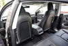 Genuine Matte Carbon Fiber Seat Full Back Replacements for Tesla Model S PLAID 2021-2022 ApexModz Real Carbon Fiber Products Real Molded Matte Carbon Fiber Seat Full Back Replacements for Tesla Model S 2021-2024