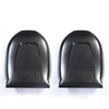 Genuine Matte Carbon Fiber Seat Full Back Replacements for Tesla Model S PLAID 2021-2022 ApexModz Real Carbon Fiber Products Real Molded Matte Carbon Fiber Seat Full Back Replacements for Tesla Model S 2021-2024