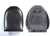 Genuine Matte Carbon Fiber Seat Full Back Replacements for Tesla Model S PLAID 2021-2022 ApexModz Real Carbon Fiber Products Real Molded Matte Carbon Fiber Seat Full Back Replacements for Tesla Model S 2021-2024