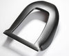Genuine Carbon Fiber Seat Open Back Protectors for Tesla Model Y (Matte) 2020-2021 ApexModz Real Carbon Fiber Products Real Molded Matte Carbon Fiber Seat Open Back Overlay Covers for Tesla Model Y 2020-2024