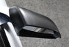 ApexModz Real Carbon Fiber Products Real Molded Matte Carbon Fiber Side Mirror Overlay Covers for Tesla Model 3 2017-2023