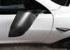 ApexModz Real Carbon Fiber Products Real Molded Matte Carbon Fiber Side Mirror Overlay Covers for Tesla Model 3 2017-2023