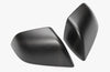 ApexModz Real Carbon Fiber Products Real Molded Matte Carbon Fiber Side Mirror Overlay Covers for Tesla Model 3 2017-2023