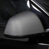 ApexModz Real Carbon Fiber Products Real Molded Matte Carbon Fiber Side Mirror Overlay Covers For Tesla Model Y 2020-2024