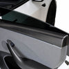 Tesla Model 3 2023-2024 Highland Real Molded Matte Carbon Fiber Upper Door Panel Overlay Covers ApexModz Real Carbon Fiber Products Real Molded Matte Carbon Fiber Upper Door Panel Overlay Covers 4Pcs for Tesla Model 3 2023-2024 Highland