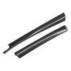 Tesla Model 3 2023-2024 Highland Real Molded Matte Carbon Fiber Upper Door Panel Overlay Covers ApexModz Real Carbon Fiber Products Real Molded Matte Carbon Fiber Upper Door Panel Overlay Covers 4Pcs for Tesla Model 3 2023-2024 Highland