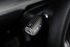 ApexModz Real Carbon Fiber Products Real Molded Matte Carbon Fiber Wiper and Driving Shift Overlay Covers V3 for Tesla Model Y 2020-2024