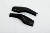 ApexModz Real Carbon Fiber Products Real Molded Matte Carbon Fiber Wiper and Driving Shift Overlay Covers V3 for Tesla Model Y 2020-2024