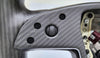 ApexModz Real Carbon Fiber Products Real Molded Matte Carbon Fiber Yoke Steering Wheel Touch Panel Overlay for Tesla Model X 2022-2024