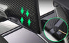 ApexModz Real Carbon Fiber Products Real Molded Matte Carbon Screen Overlay Cover for Tesla Model Y 2020-2024