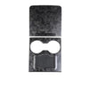 ApexModz Real Carbon Fiber Products Real Molded Matte Forged Carbon Fiber Center Console Overlay Cover Kit for Tesla Model 3 2021-2023