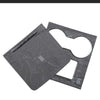 ApexModz Real Carbon Fiber Products Real Molded Matte Forged Carbon Fiber Center Console Overlay Cover Kit for Tesla Model 3 2021-2023