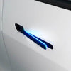 ApexModz Real Carbon Fiber Products Retrofit Self Presenting & Welcome Automatic RGB LED Door Handles For Tesla Model 3 2017-2023