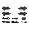 ApexModz Real Carbon Fiber Products Retrofit Self Presenting & Welcome Automatic RGB LED Door Handles For Tesla Model 3 2017-2023