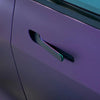 ApexModz Real Carbon Fiber Products Retrofit Self Presenting & Welcome Automatic RGB LED Door Handles For Tesla Model Y 2020-2024