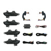ApexModz Real Carbon Fiber Products Retrofit Self Presenting & Welcome Automatic RGB LED Door Handles For Tesla Model Y 2020-2024