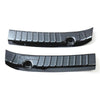 ApexModz Scuff Plates Stainless Steel Black Titanium Protective Trunk Trim & Scuff Plates for Tesla Model Y 2020-2024