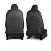 ApexModz Seat Backs Black Vegan Leather Seat Back Protectors Pair For Tesla Model 3 2017-2023